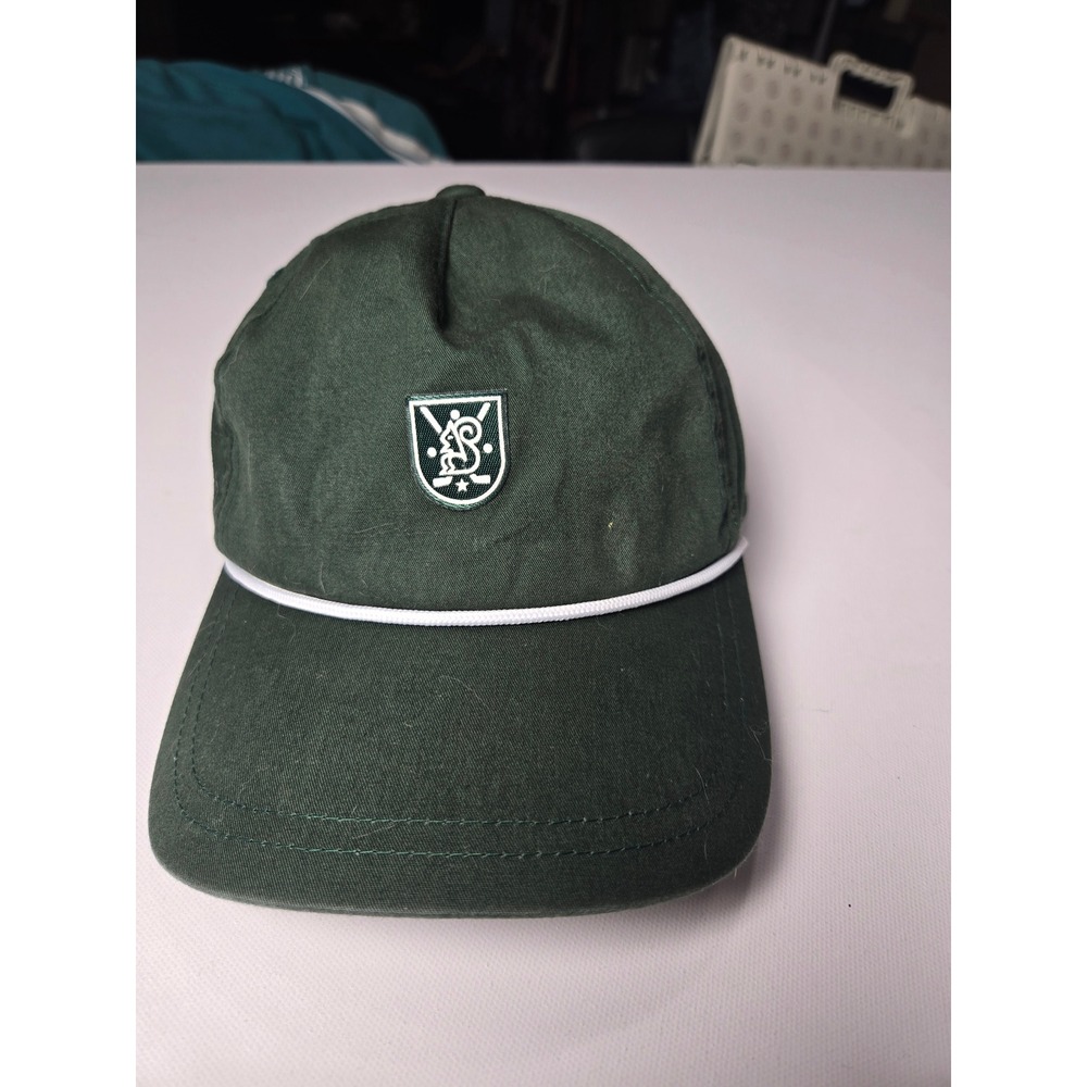 American Needle Hat Mens OSFM Green Excellent Squirrel Hockey Rope Cap